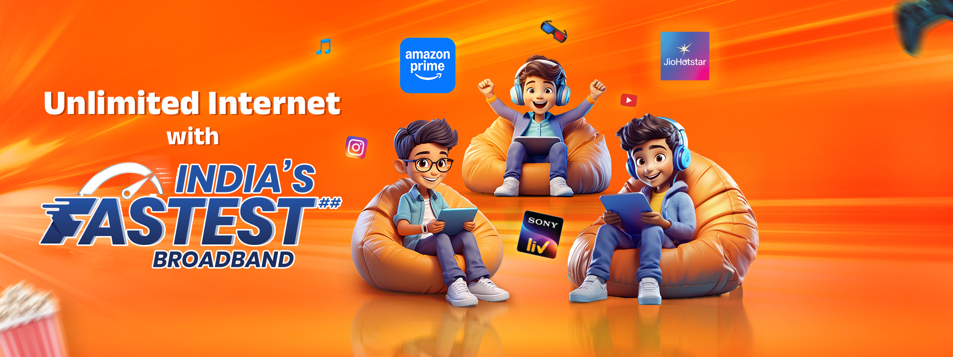 Get Excitel Broadband Connection for High-Speed Seamless Connectivity